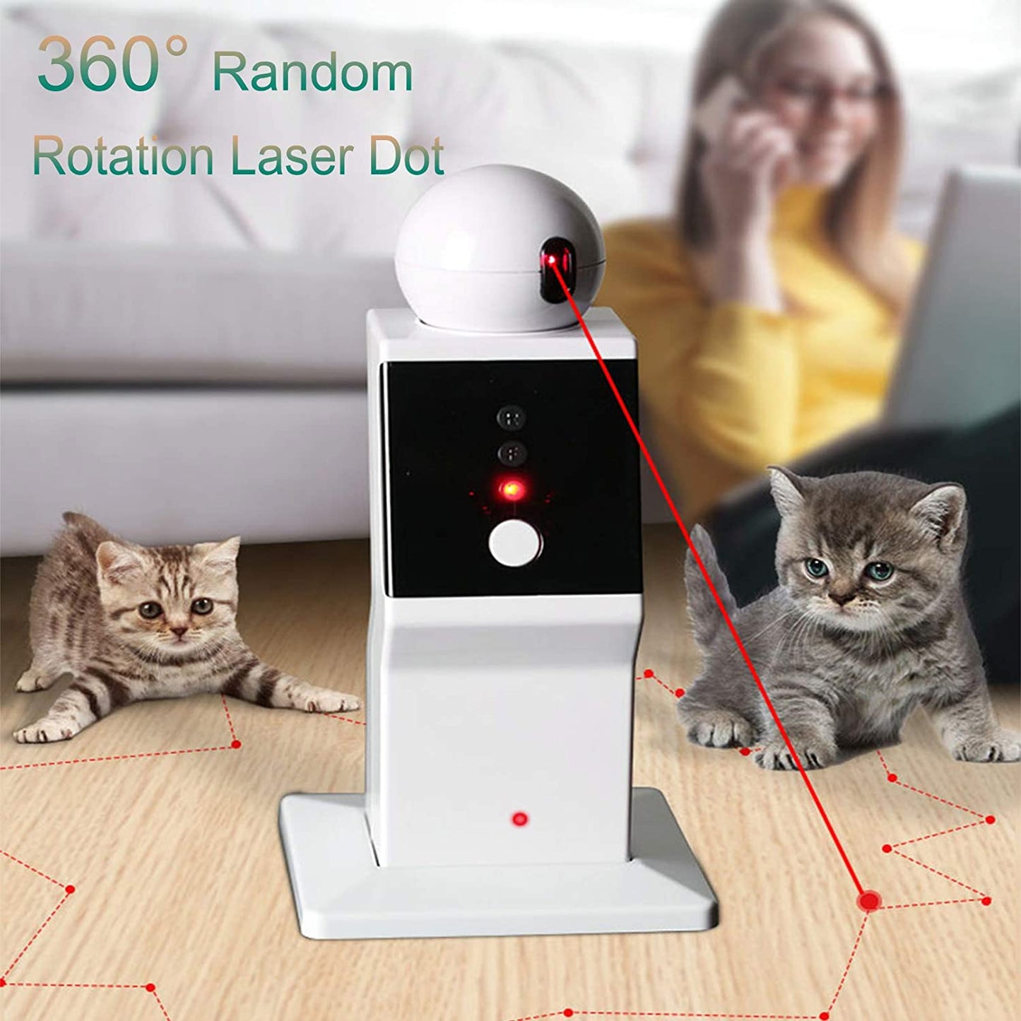 Whisker Chase Laser Toy
